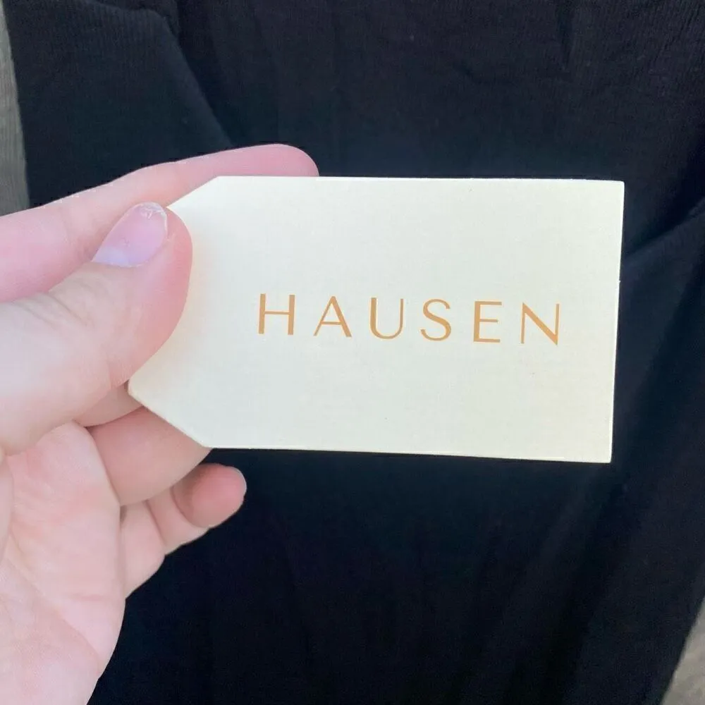 Hausen Black Open Back Tank Maxi Dress NWT | M Size M - Image 5