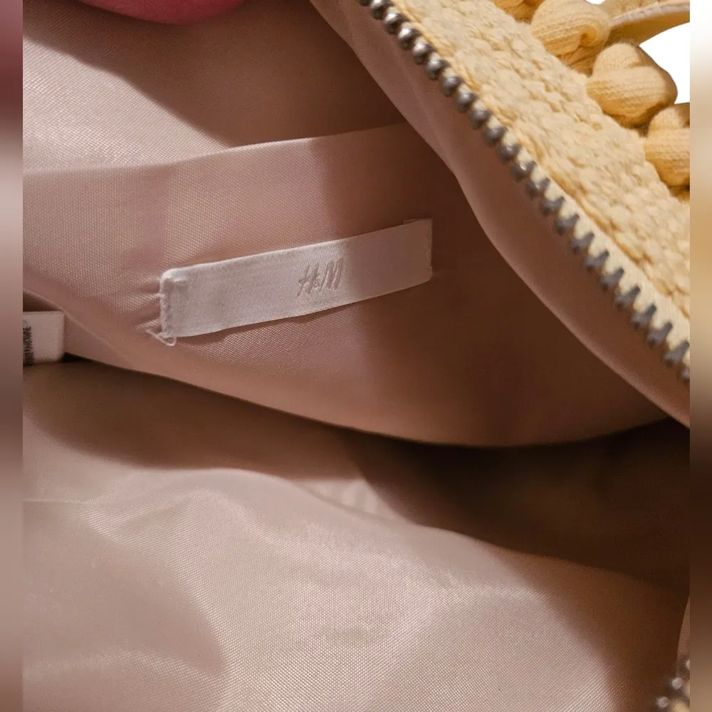 H&M Knit Crossbody Bag Yellow - Image 3