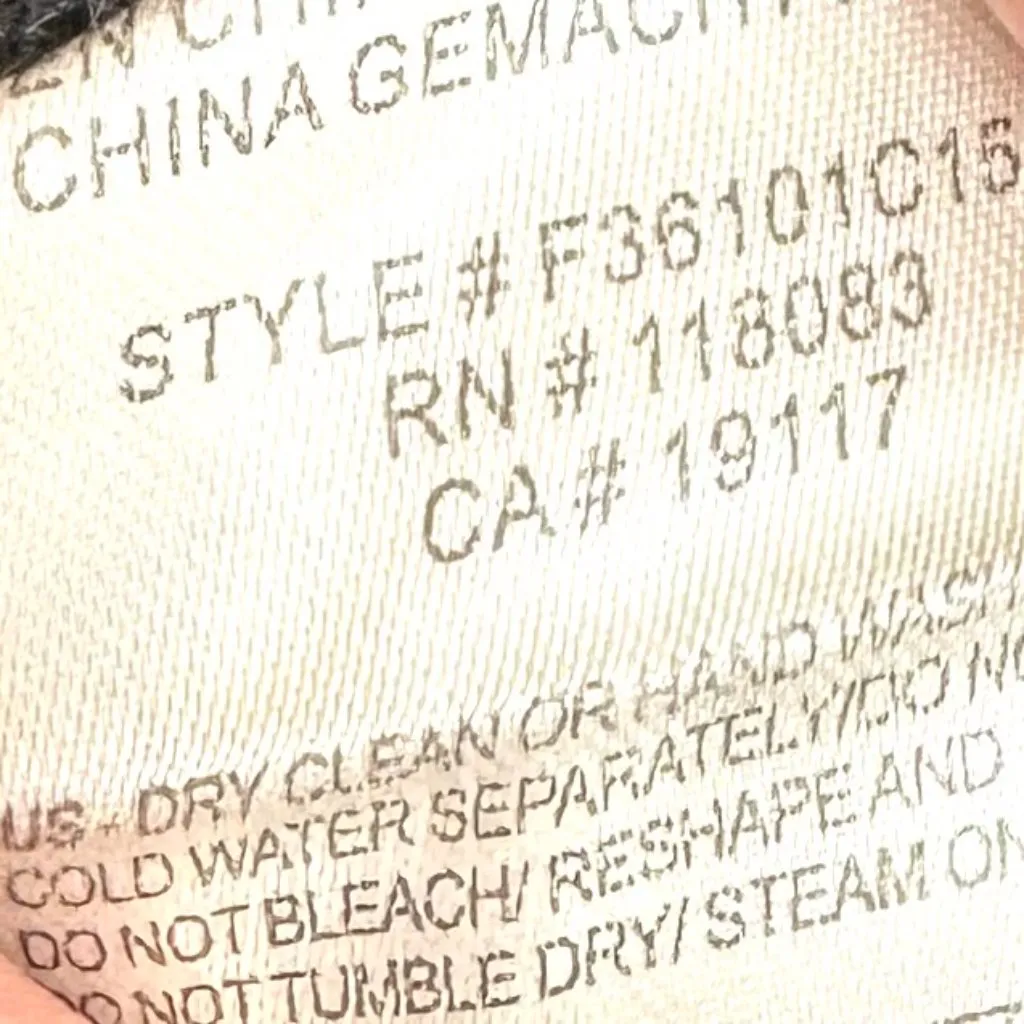 Minnie Rose Color Block Turtleneck Cashmere Sweater Dark Light Gray Combo XS/S - Image 6