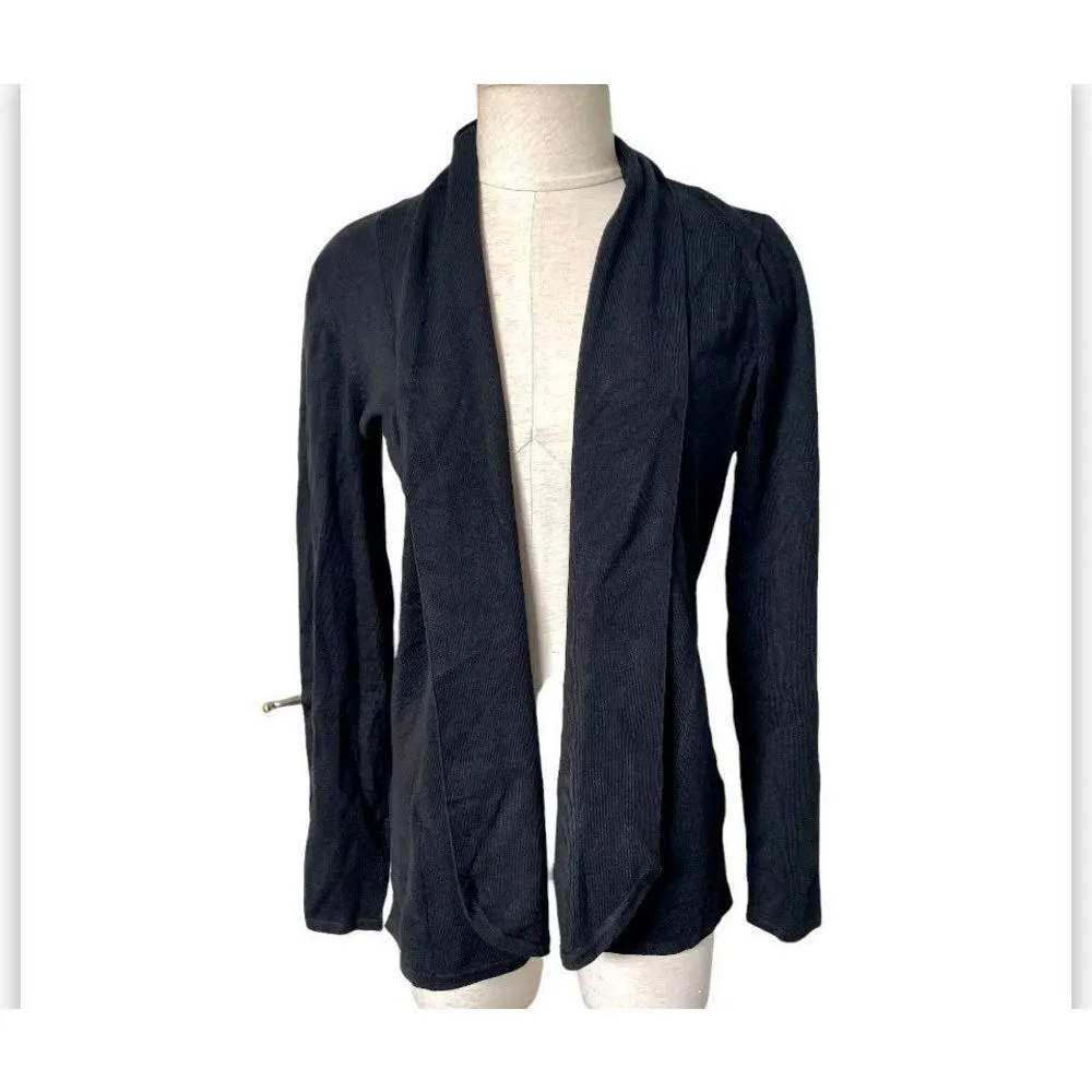 Cyrus open draped front Cardigan Size M - Image 2