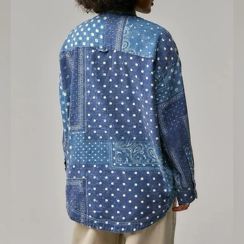 New NWT BDG Urban Outfitters Dani Flannel Shirt Tunic Top Buttondown Printed - Image 2