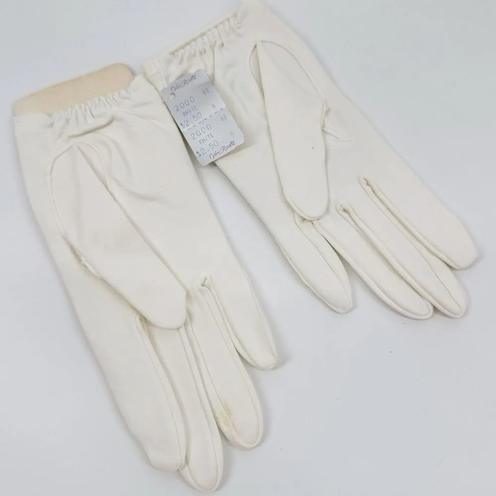 Van Raalte Vintage Wrist Length Gloves White Size 6.5 Dead - Image 7