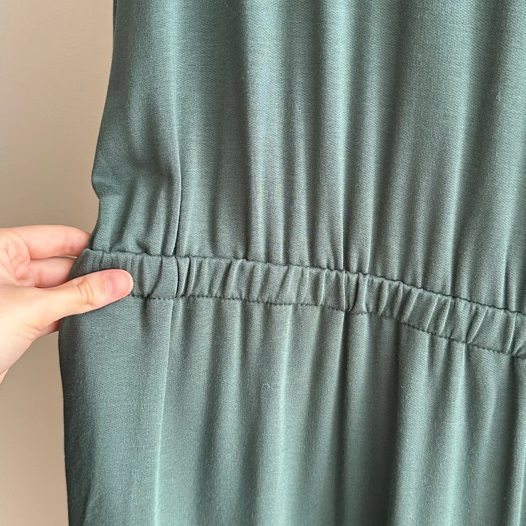 Lou & Grey Signaturesoft 3/4 Sleeve Column Dress, Green Lagoon, Size XXL - Image 8