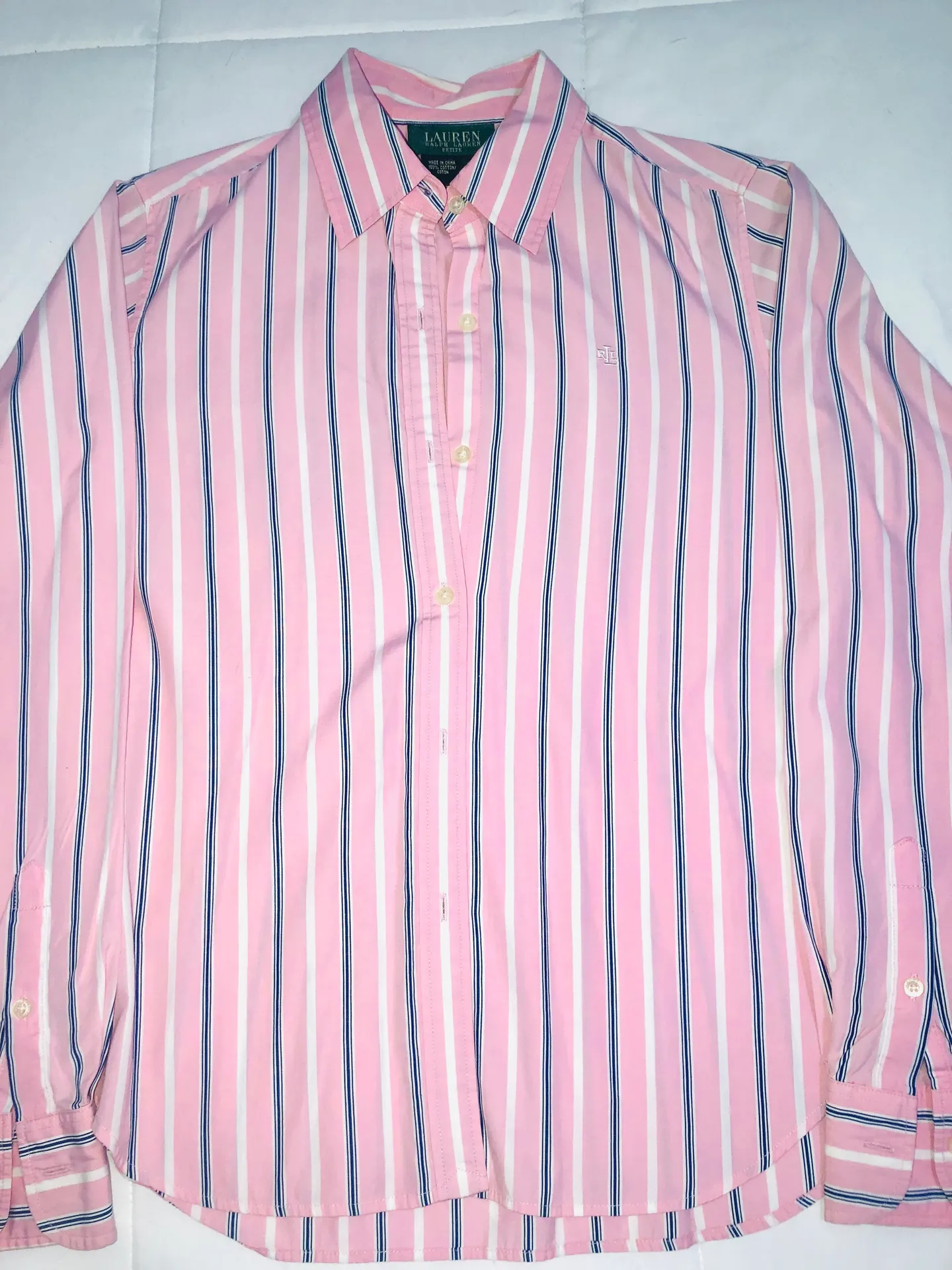 Pink V Neck T-shirt - Image 3