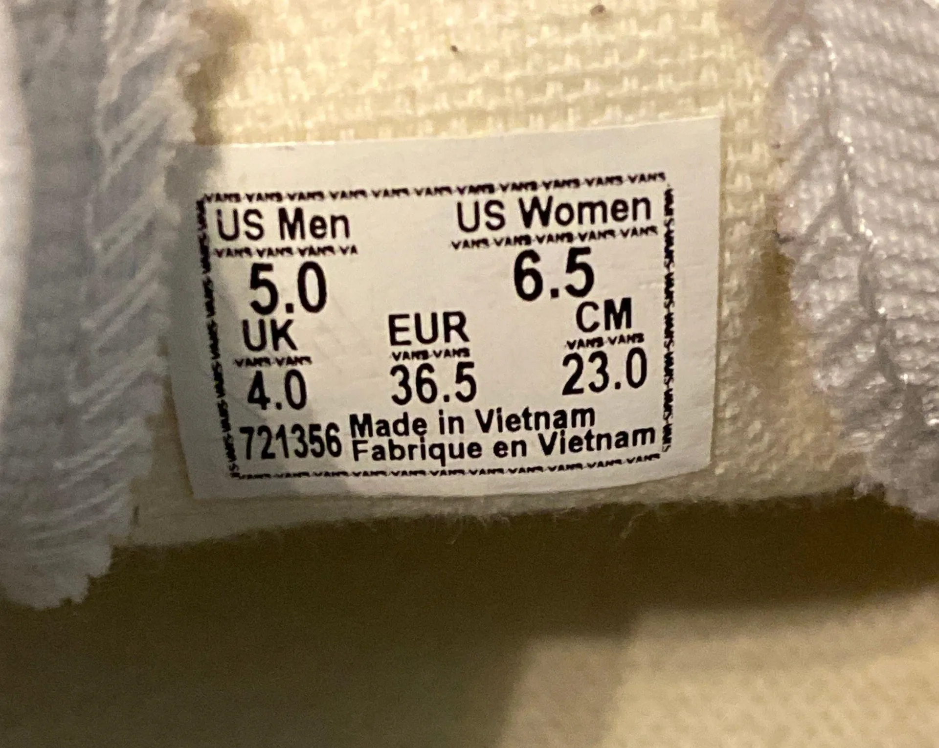 Vans Women’s Checkered Slip On - Image 4