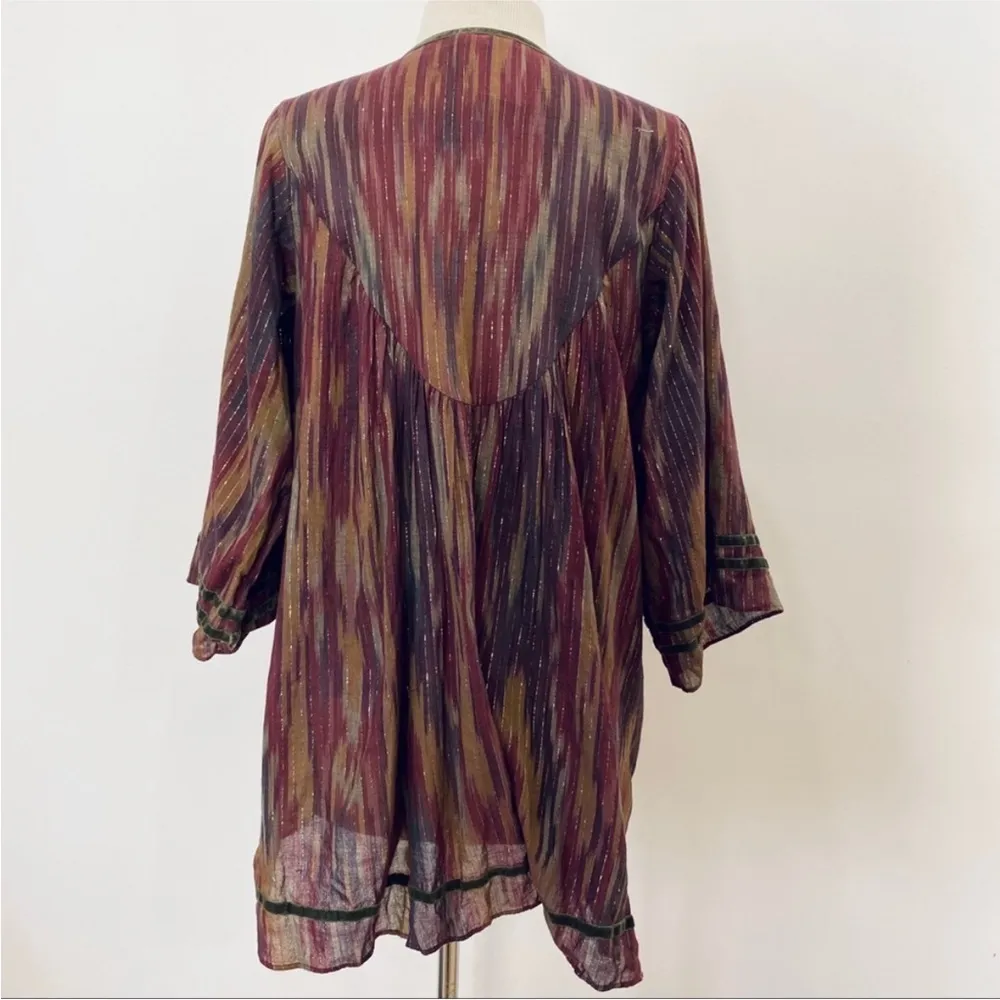 NEW Calypso St. Barth beautiful bohemian shiny tunic - Image 5