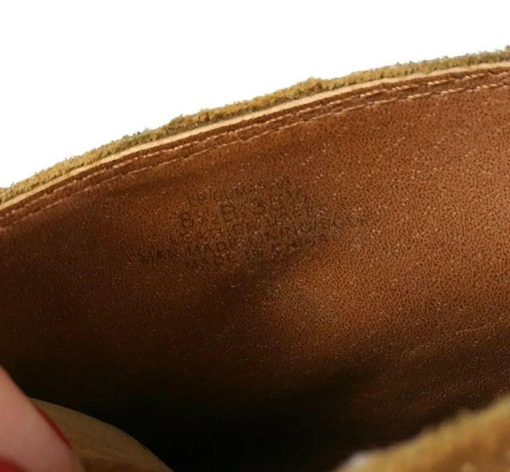 Womens LUCKY BRAND Suede Sumarah Bootie Wedge 8.5B - Image 6