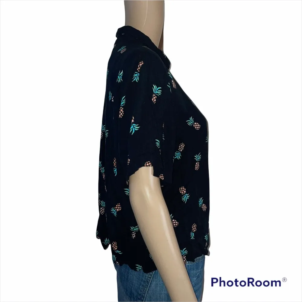 Love Note Love Notes pineapple print buttoned blouse - Image 2