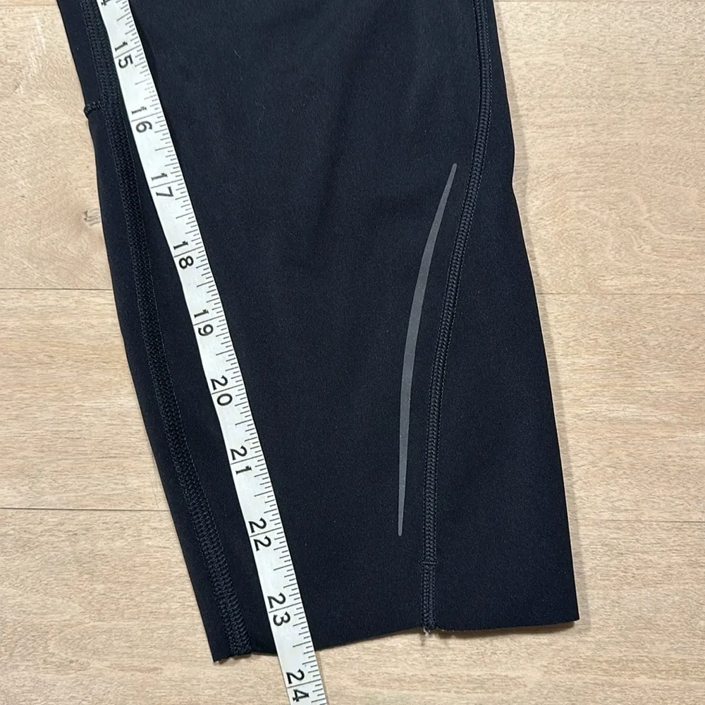Lululemon  Base Pace High Rise Reflective Crop 23" Sz 10 - Image 12