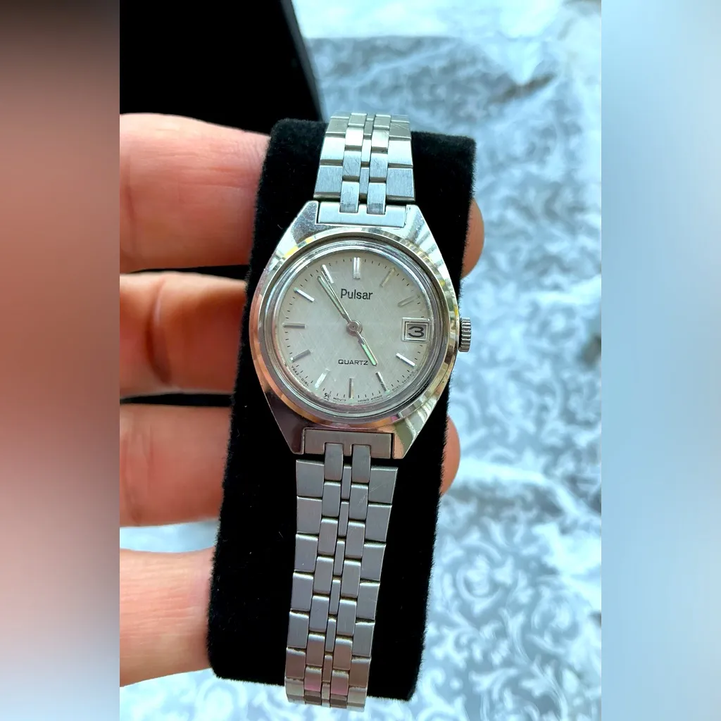 Women’s PULSAR wristwatch 🩷 Silver - Image 4