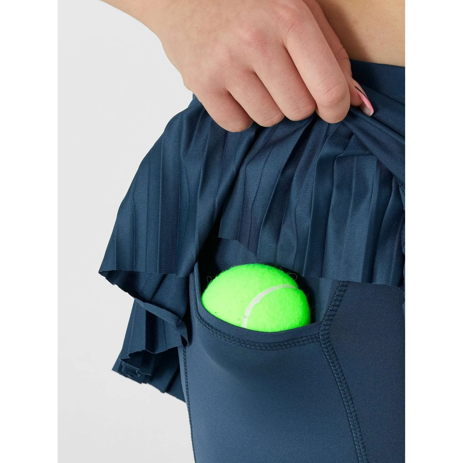 Jofit Womens Dark Navy Pleated Tennis Golf Skort XS Blue - Image 4