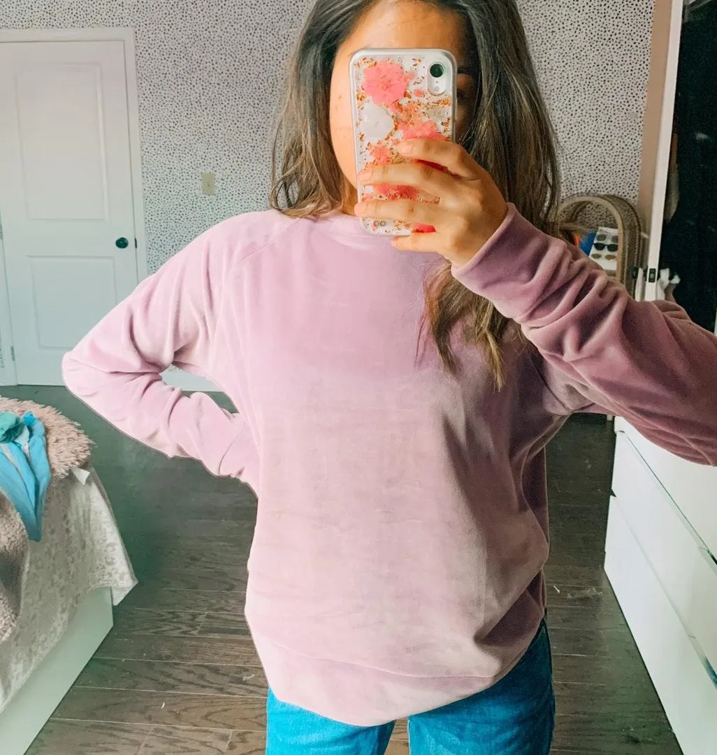 Altar'd State Comfy Purple Sweater - Image 2