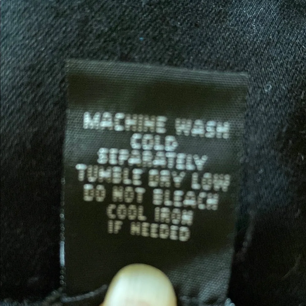 COURTENAY Y2K black jacket blouse Peter Pan collar 2 big buttons vintage size L Size L - Image 6