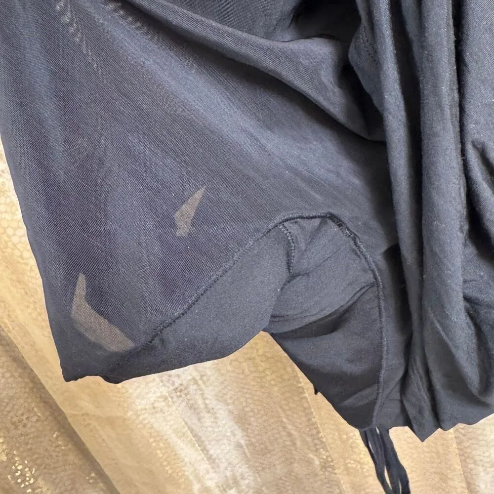 Popilush Black Shapewear Ruched Modal Bodycon Mini Slip Dress L NWT Black Size L - Image 8