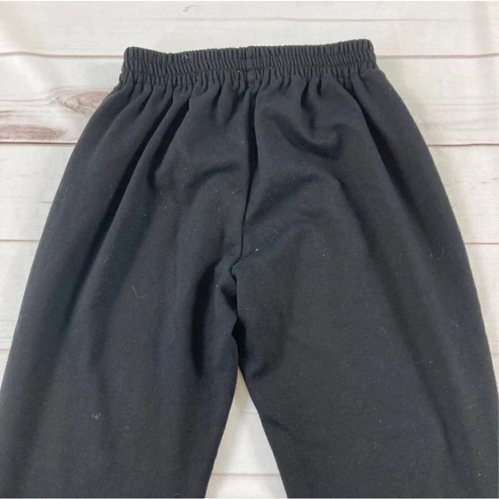 Adika Black High Rise Elastic Waist Stay Savage Graphic Jogger Sweatpants Small - Image 14