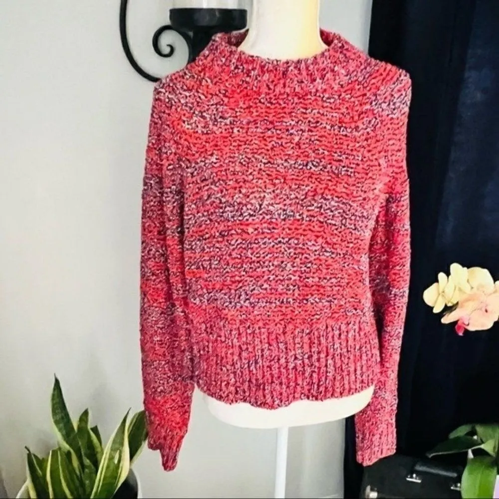 Current/Elliott‎ The Moonshine Sweater, Red/Black, Size: (2), Small, NWT - Image 5