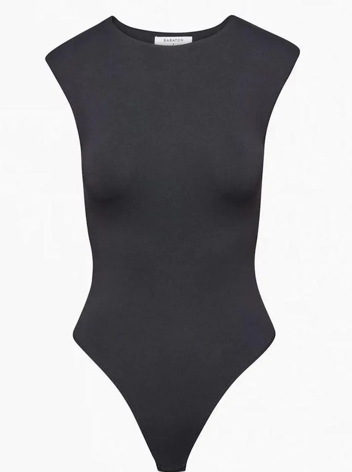 babaton sculpted bodysuit with shoulder pads. - Image 2