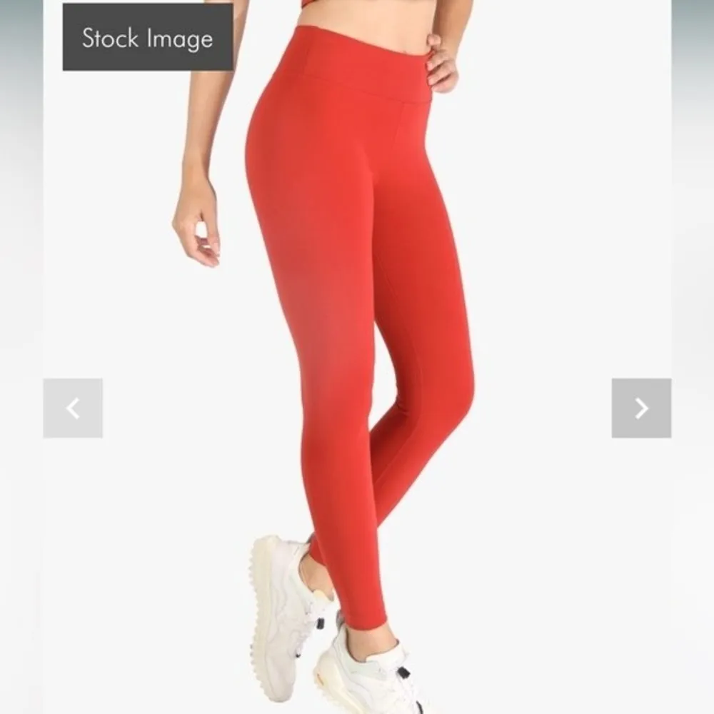 NWOT Koral Drive High Rise Blackout Activewear Gym Legging Rouge Red Orange sz S - Image 53