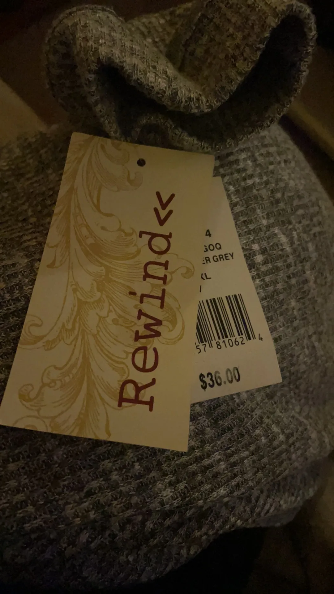 Varsity Rewind Marled Long Sleeve  Top - Image 7