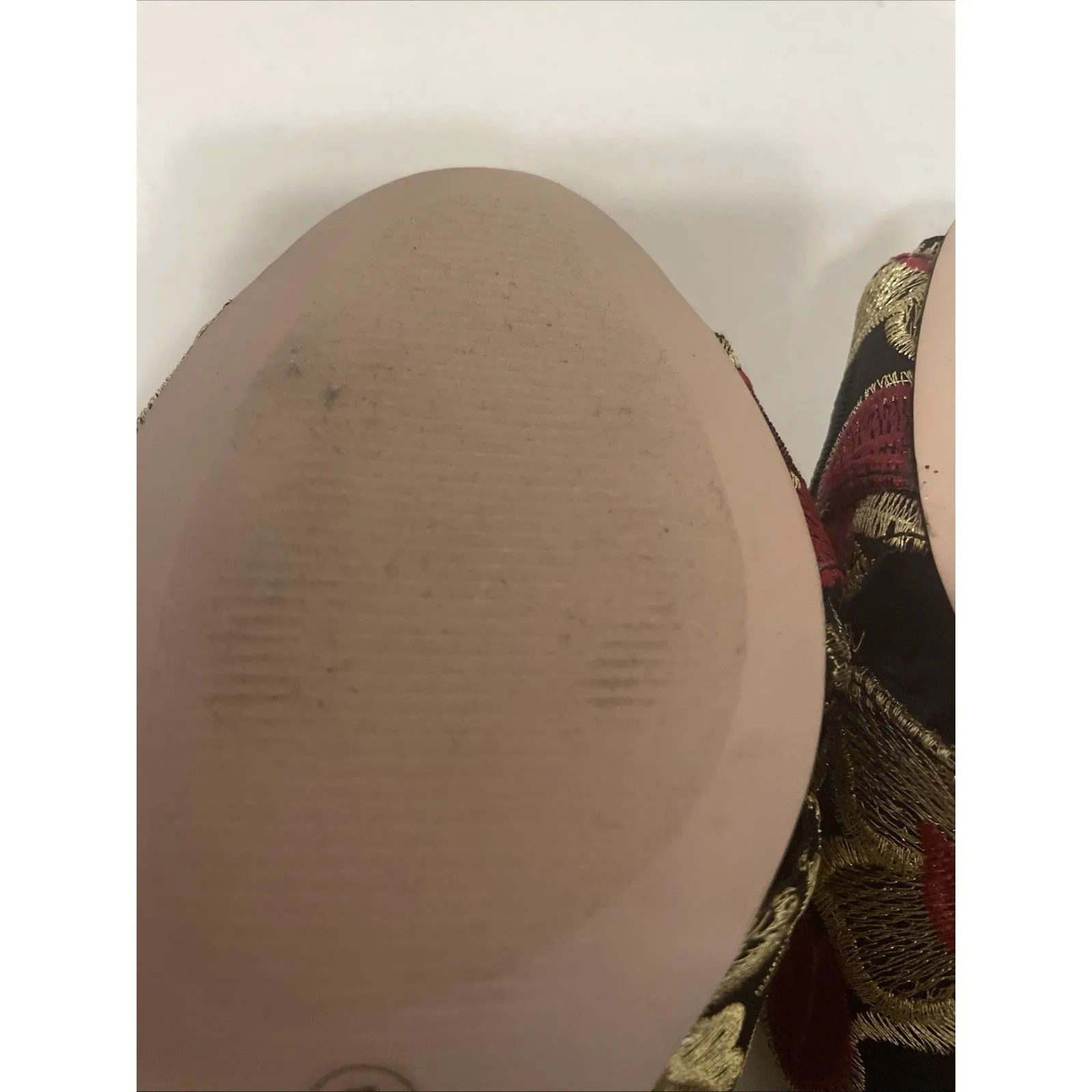 Sole Society Cezanne Multi floral embroidered mules shoes Sandals Sz 7 - Image 14