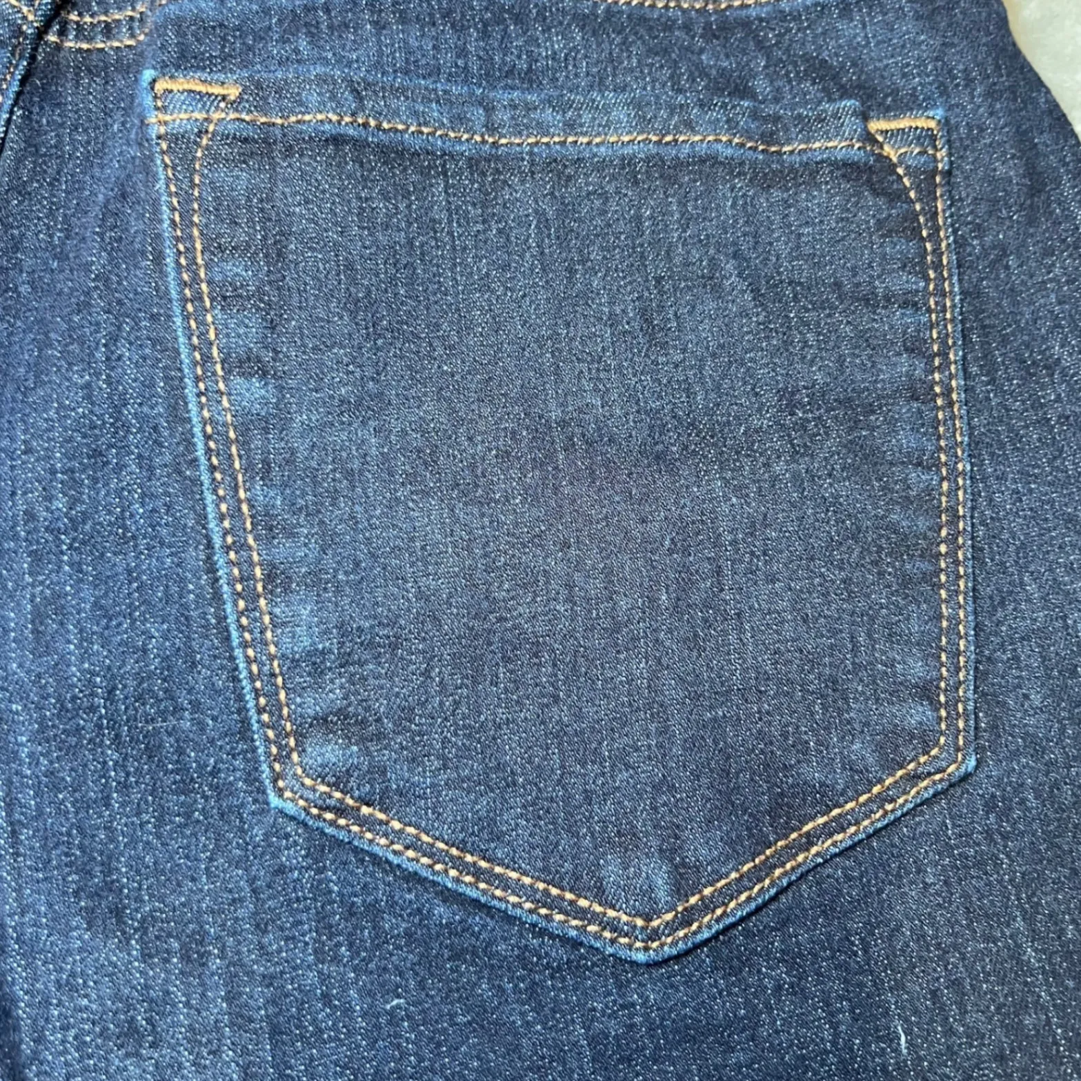 Old Navy Curvy Skinny Blue Jeans Womens 12 Dark Wash Denim Classic Casual - Image 8