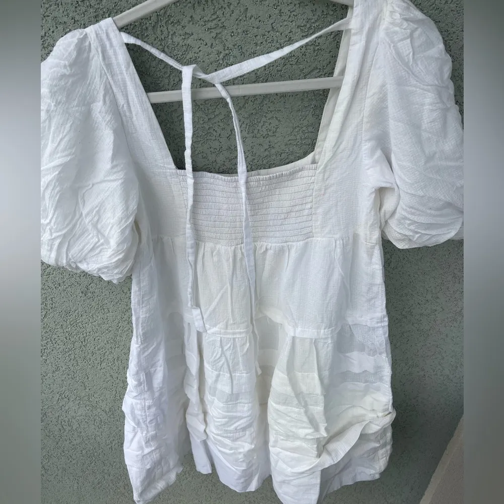 White Mini Dress - Image 4