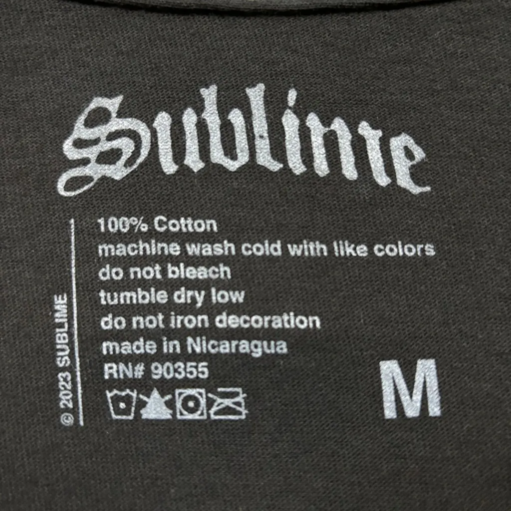 Sublime 40oz to Freedom Album Rock Band Tee M - Image 4