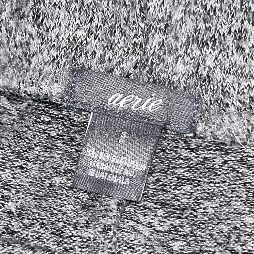 Aerie Marled Light Gray Jogger Lounge Pants size Small - Image 3