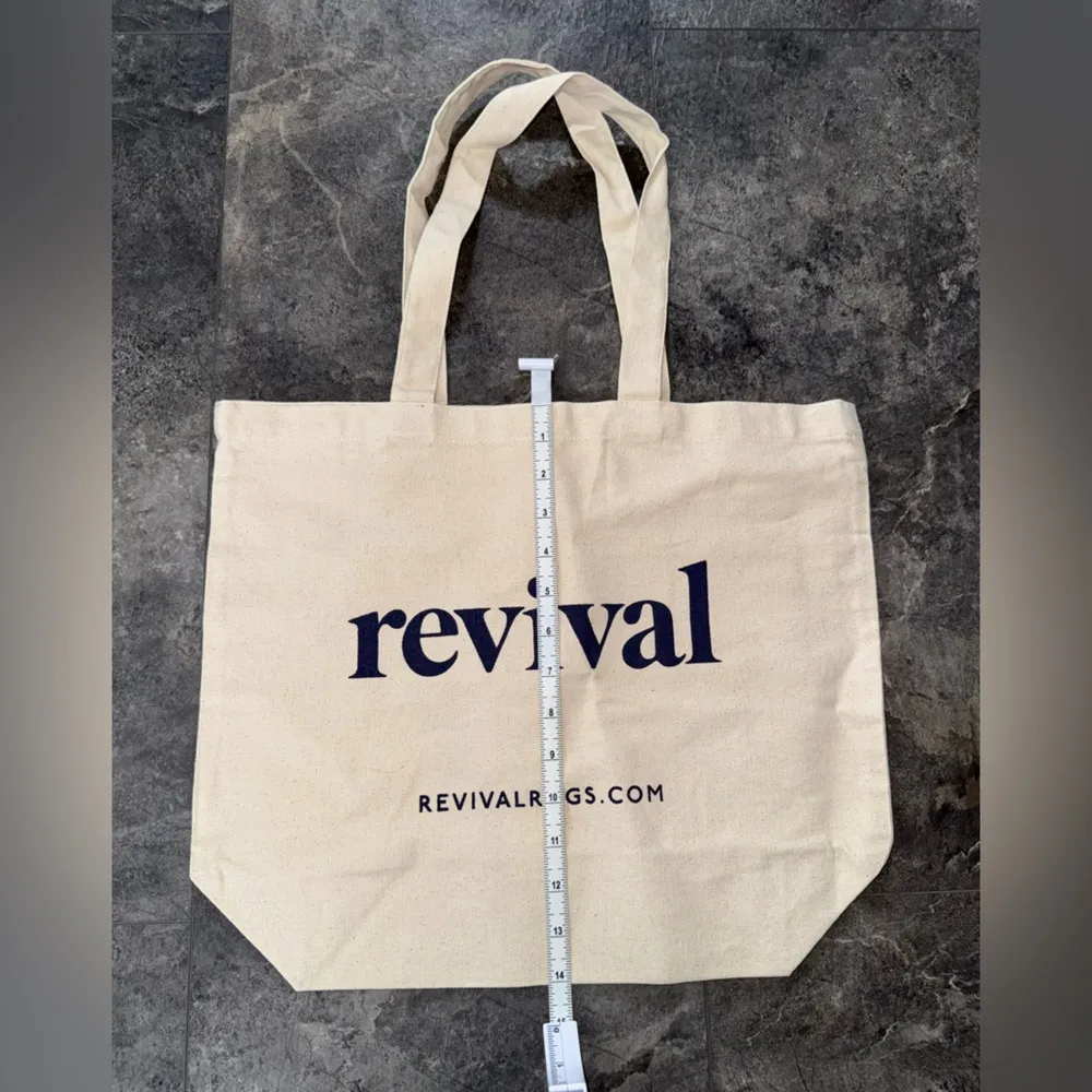 Revival Rugs Canvas Bag NWOT - Image 4