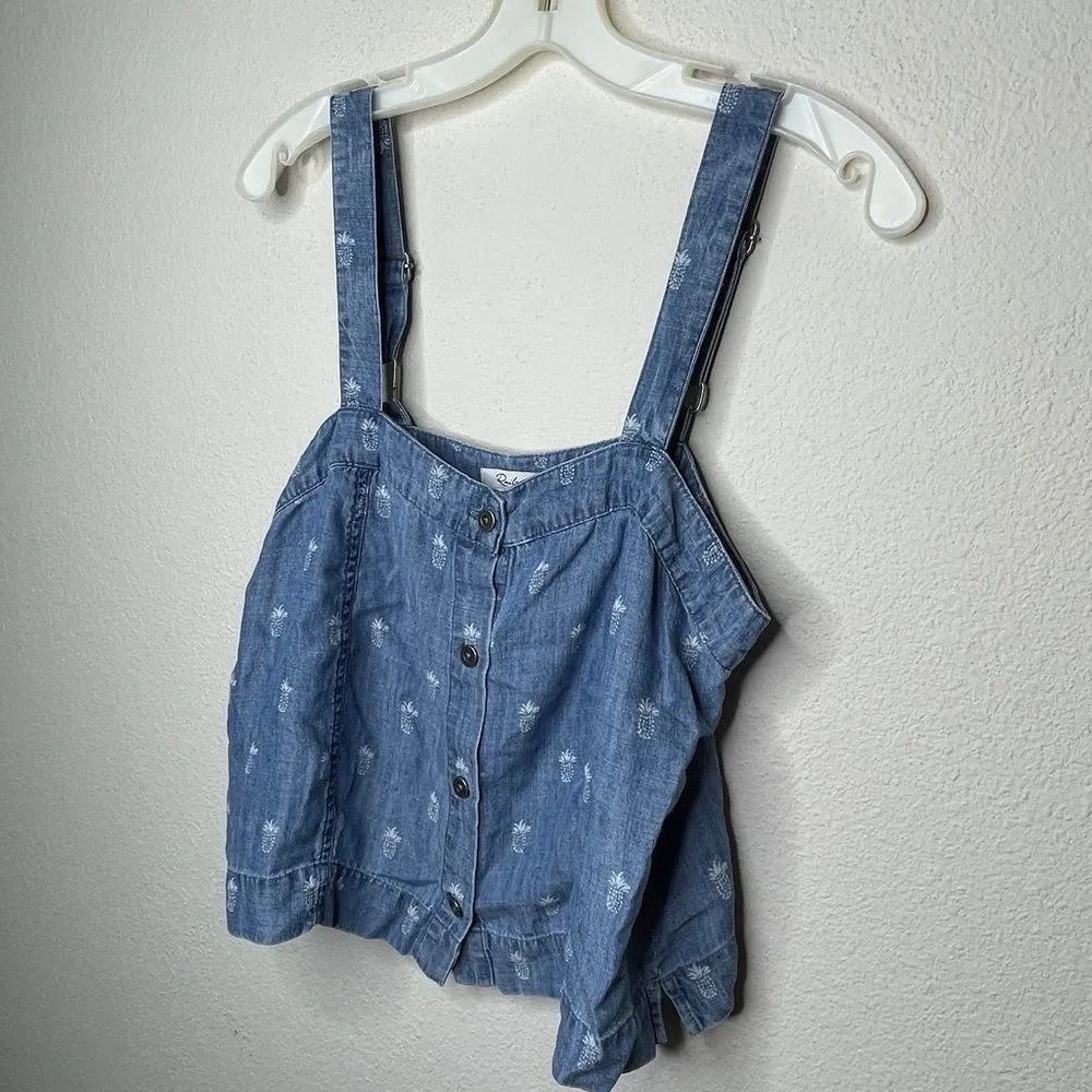 Rails Briget Pineapple Top Blue - Image 5