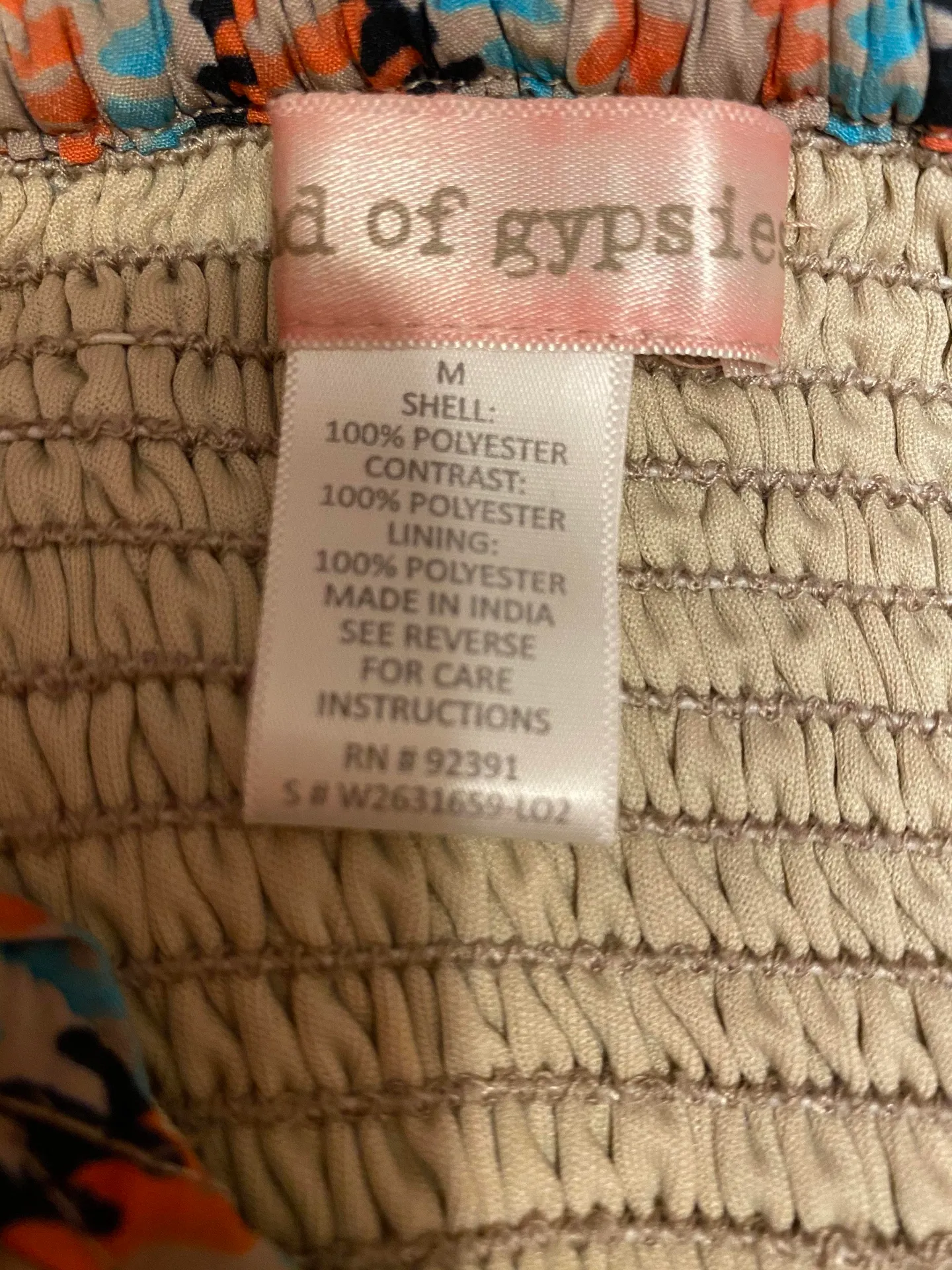 Boho Patterned Dress - Image 6