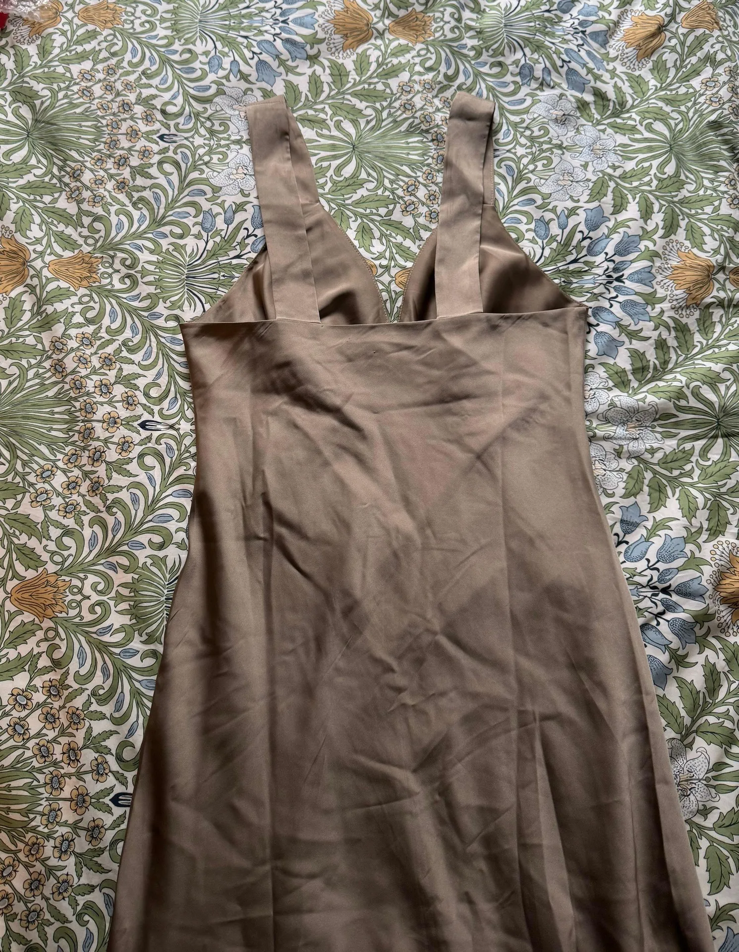 Satin Slip Dress - Image 2