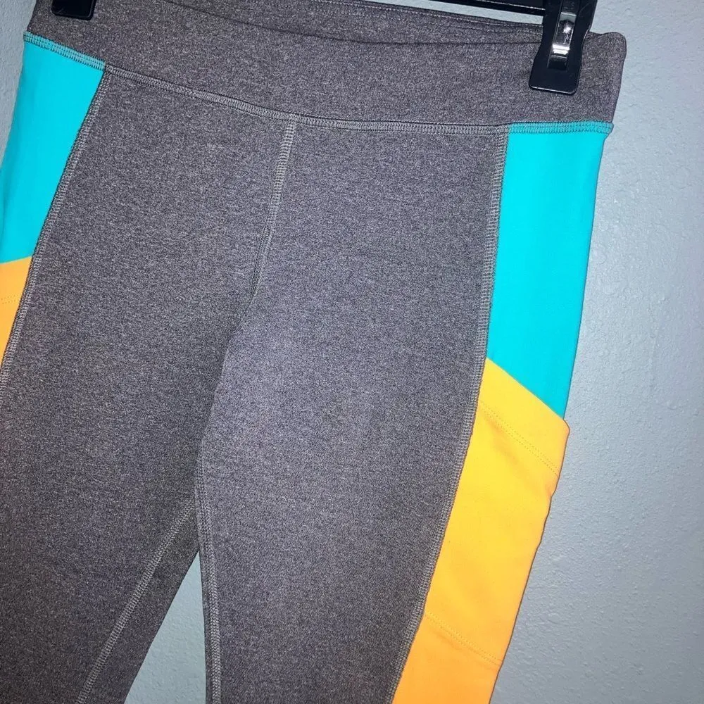 ❌Alo ascendant colorblock activewear pocket leggings small - Image 4