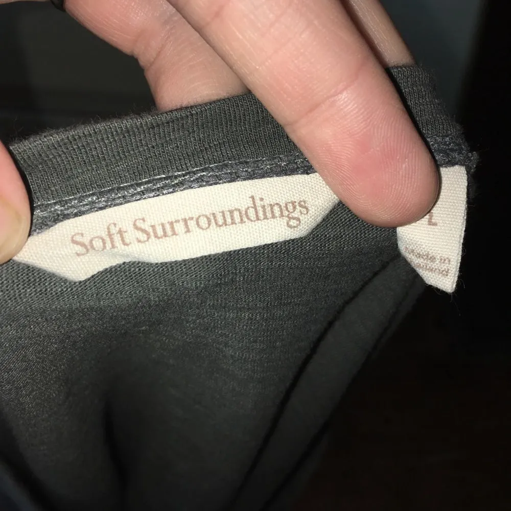 Soft Surroundings L layered look T-shirt - Image 3