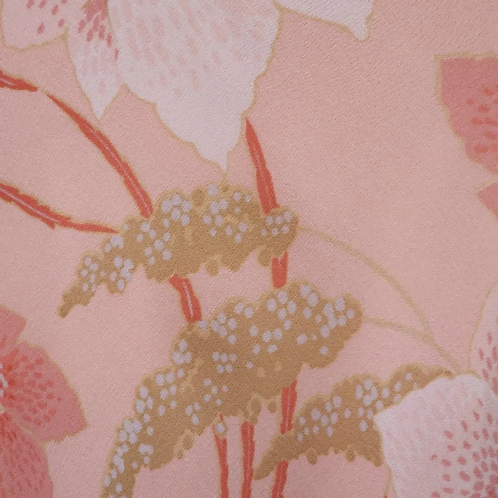 Pendleton  peach floral silk skirt size 6p - Image 5