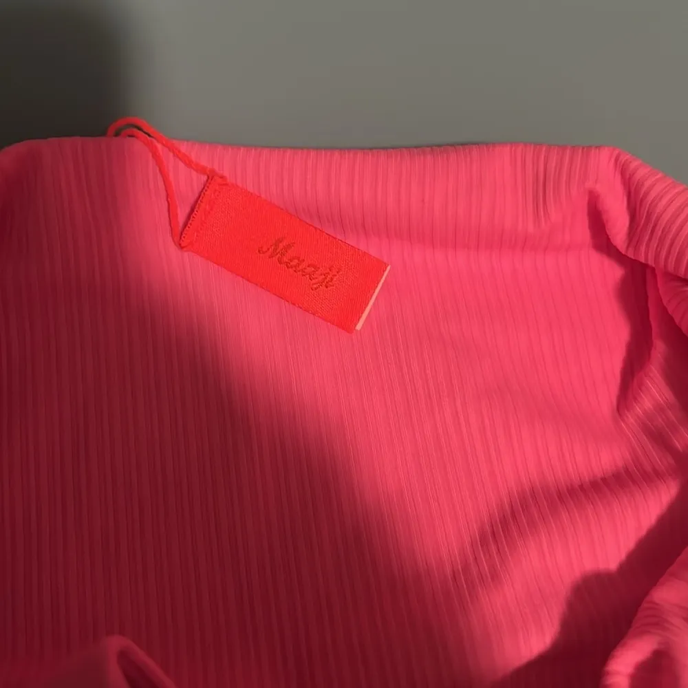 NEW Maaji Colorful  Zebra Black Pink  Bikini Swim Bottom Size S NWT Reversible - Image 3