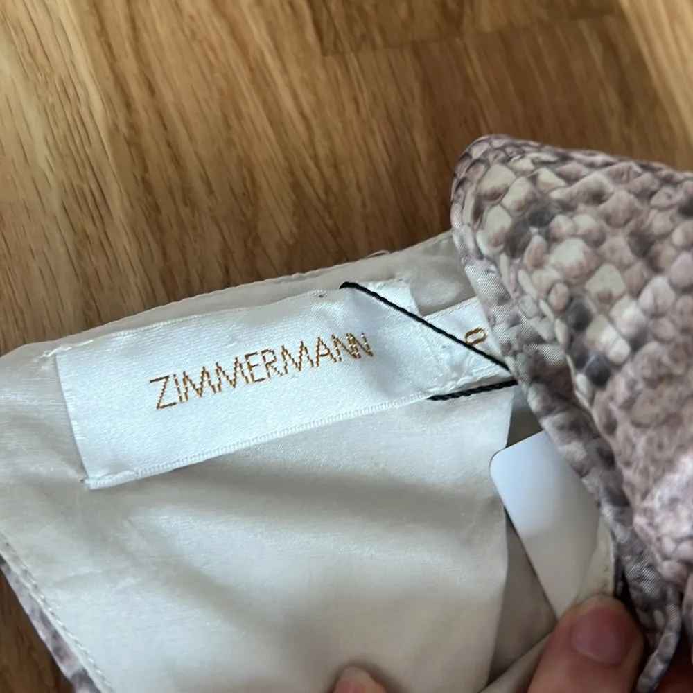 Like new Zimmermann corsage python open back dress - Image 10