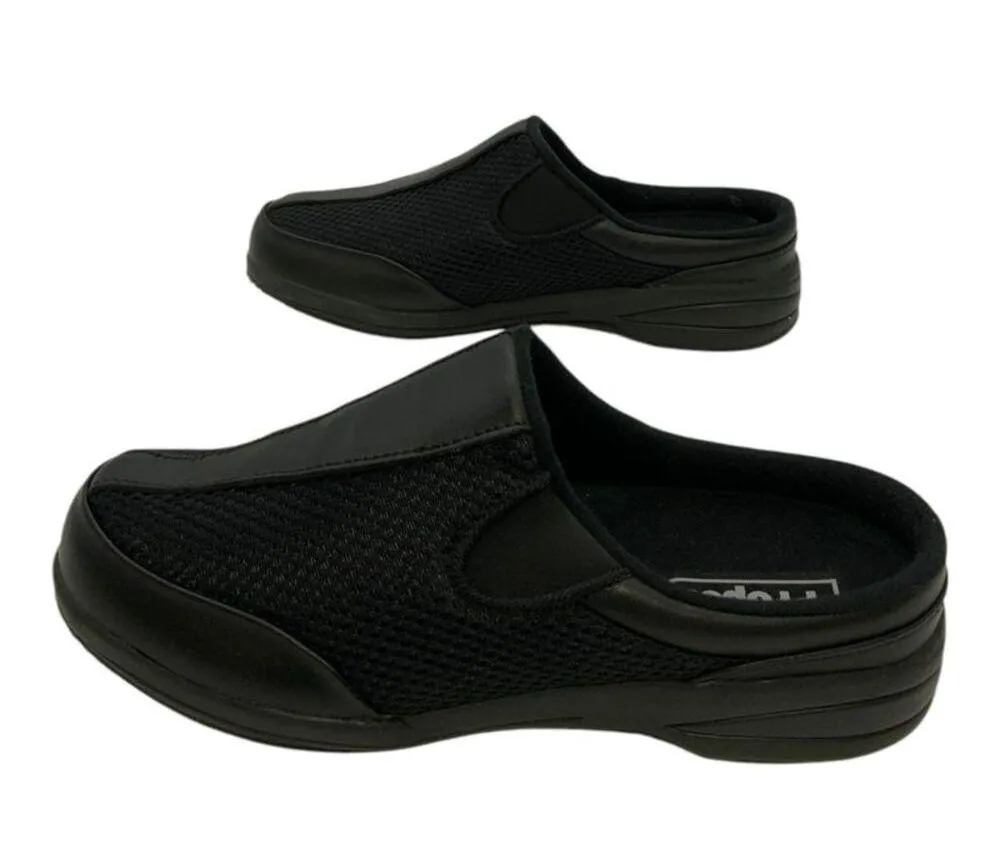 Propet Washable Walker Slide Mule Black Mesh US Women's 6.5 M(B) - Image 2