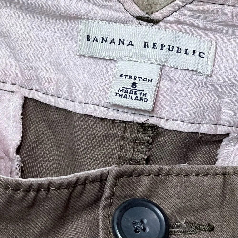 Banana republic, Womens,‎ adjustable, waist, boot, cut, wide, leg, trouser pants - Image 2