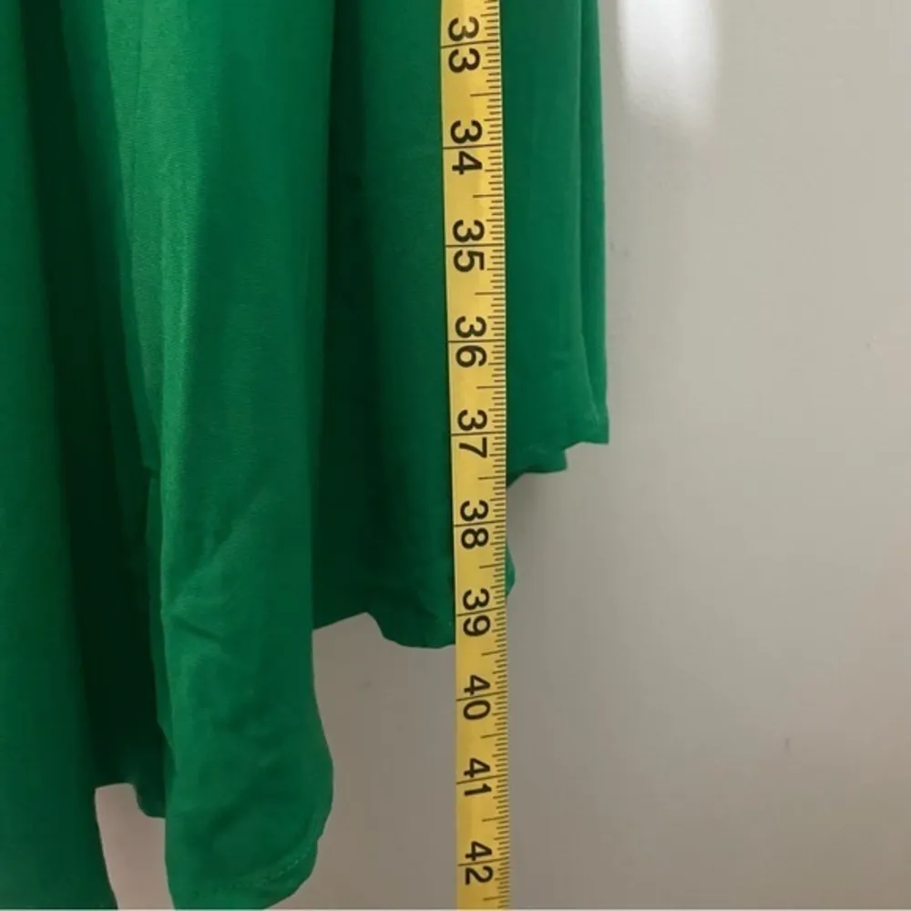 NWT  Green Brilliant Motivation Tie Dress Belted Midi Tea Length New - Image 11