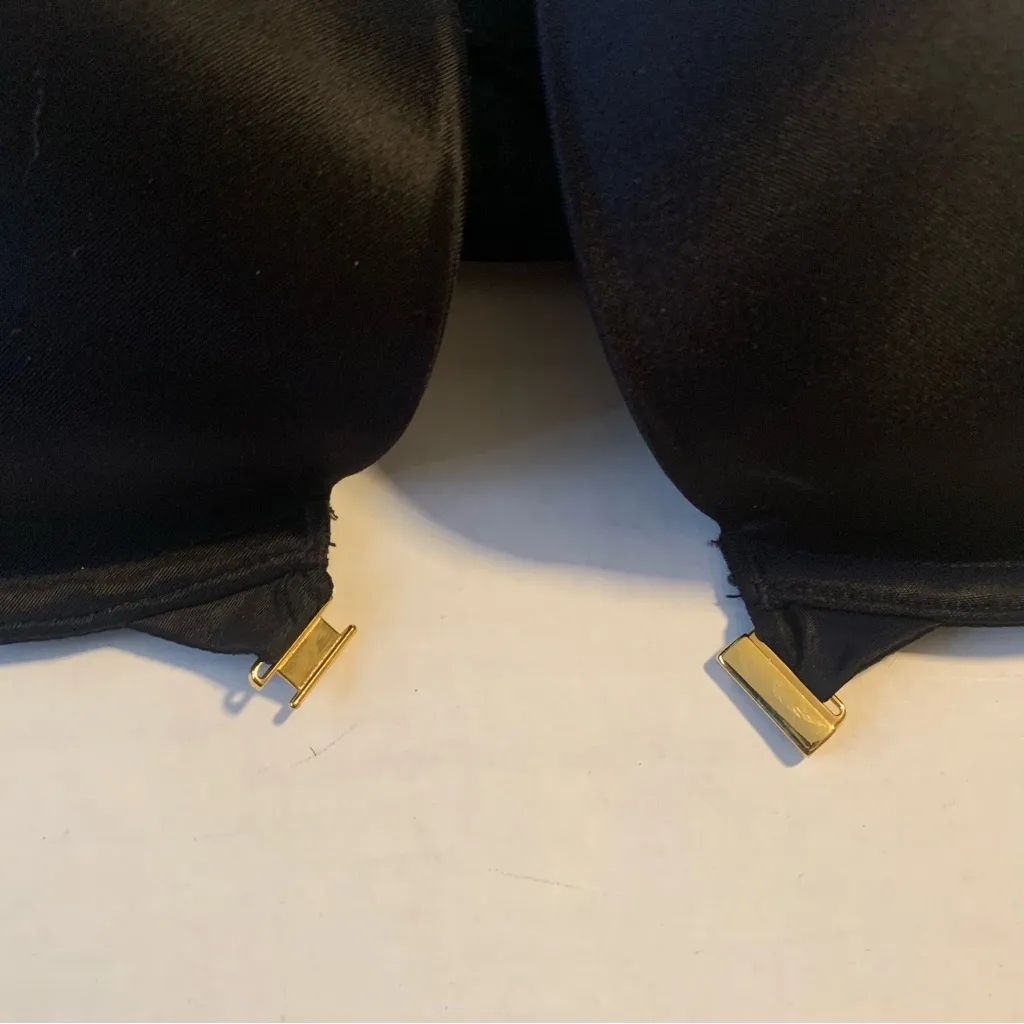 32DD Victorias Secret Black Back Butterfly Bra - Image 4