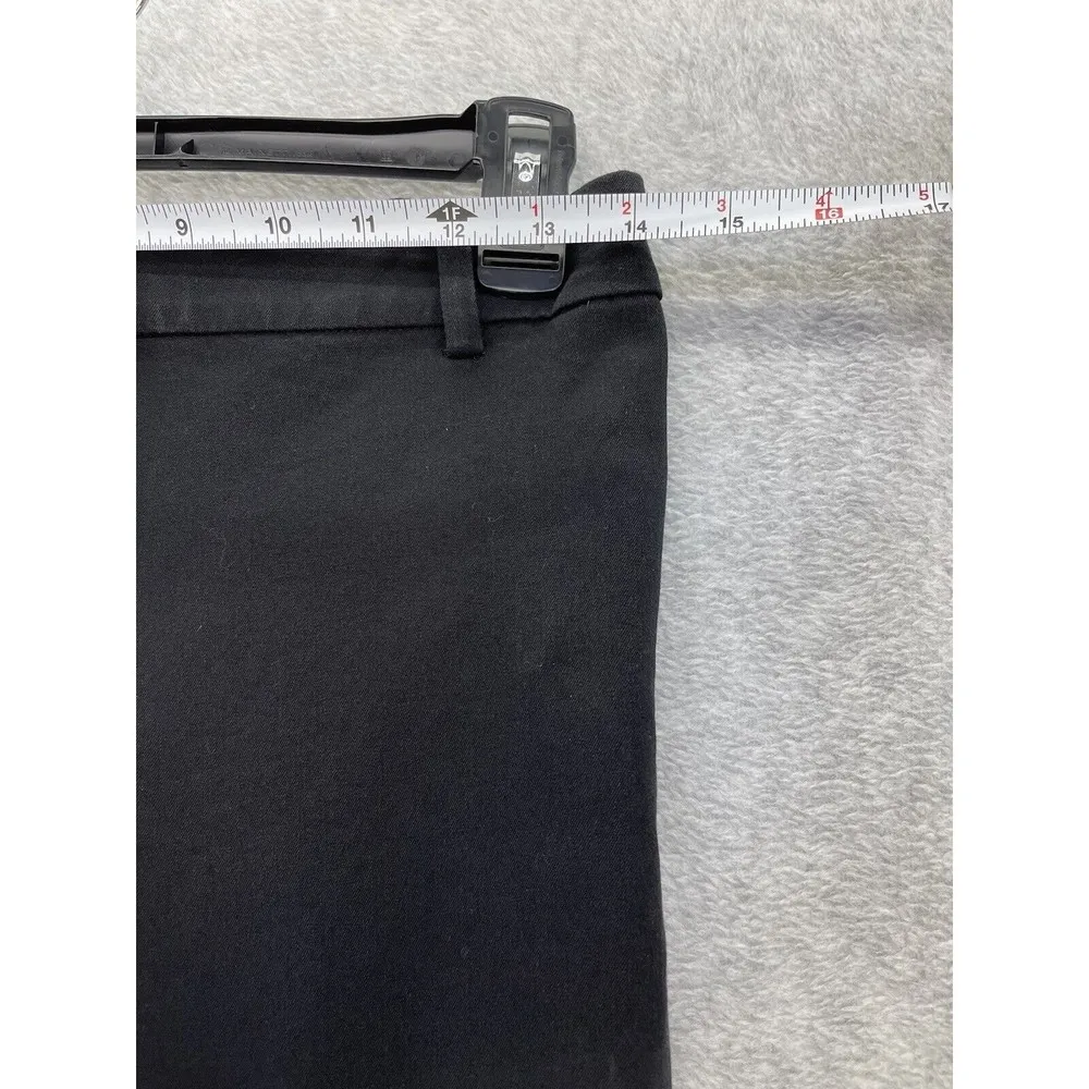 1. State  Women's Solid Black pants Size 2 Chinos Cotton Pockets - Image 11