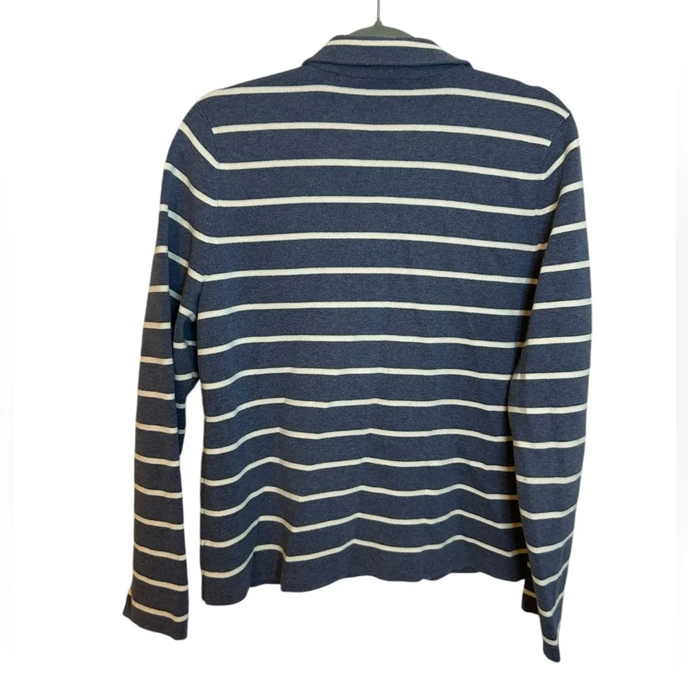 Talbots Striped Modern Sweater Blazer - Image 3