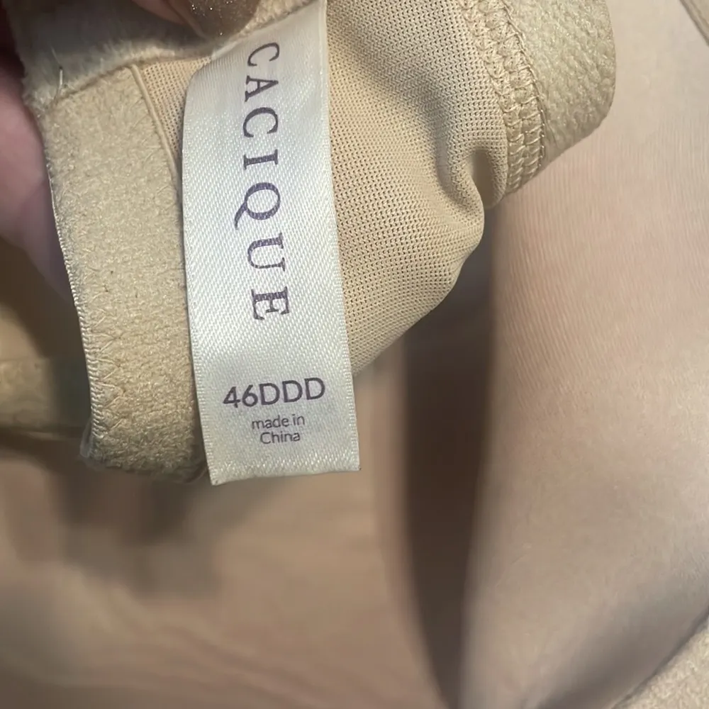 Cacique underwire smooth balconette bra - nude color NWOT - size 46DDD - Image 3