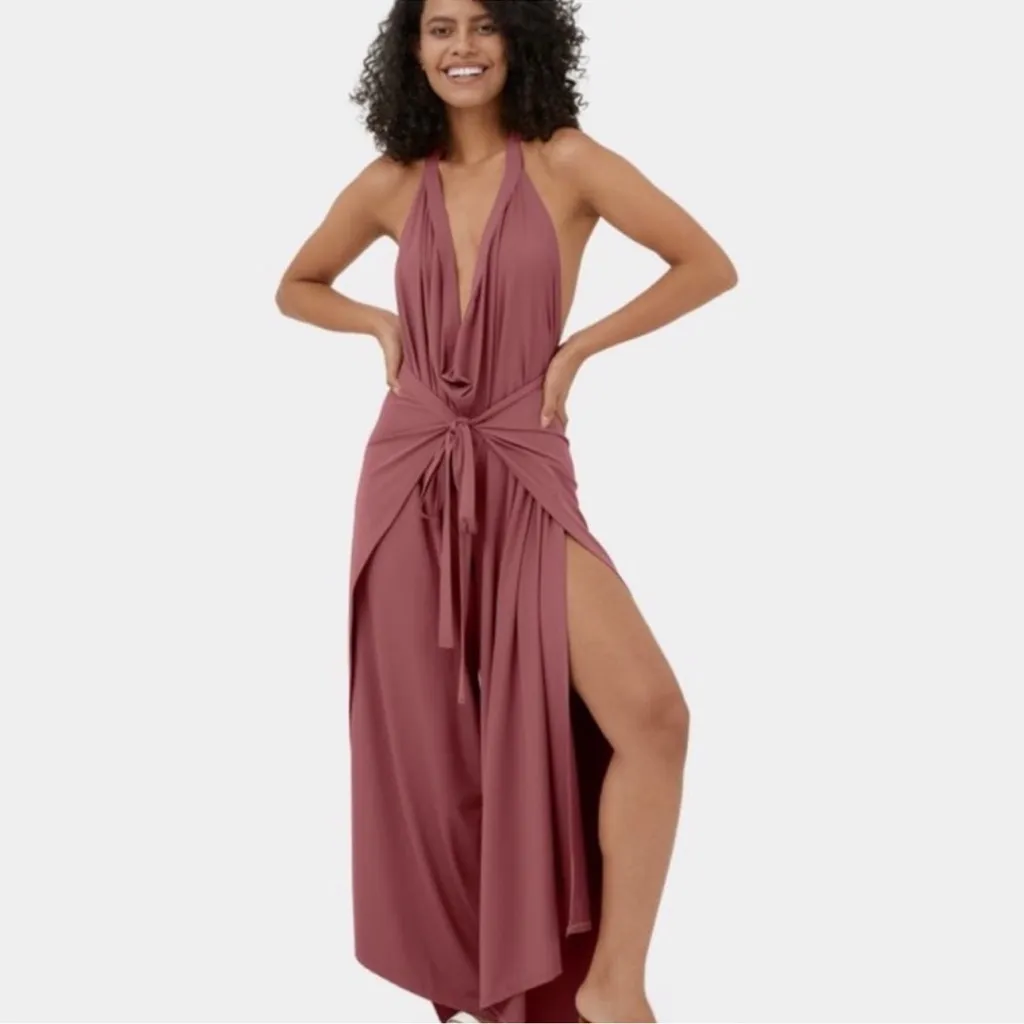 Halara 2-Ways-To-Wear Jumpsuit & Palazzo Pants NWT Tapshoe Black - Image 8