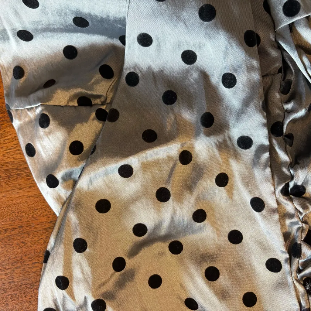 Judith March Black Polka Dot Dress - Image 3