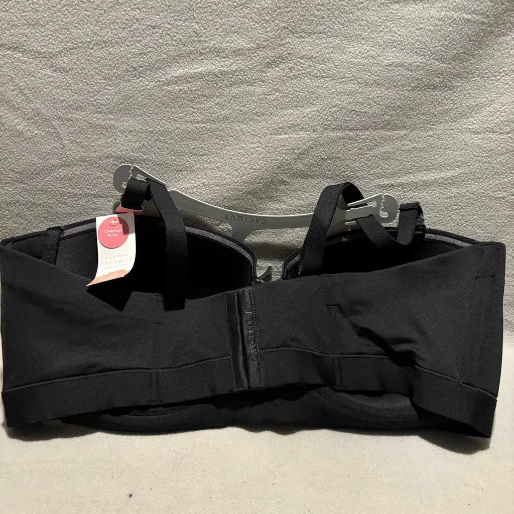 Cacique Comfort Bliss Lightly Lined Coverage Multi-Way Strapless Bra 44DDD NWT - Image 3