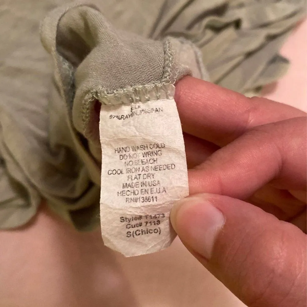 Twenty Second  green tee small - Image 5