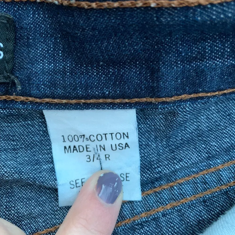 EXPRESS Boho Flare Jeans - Image 3