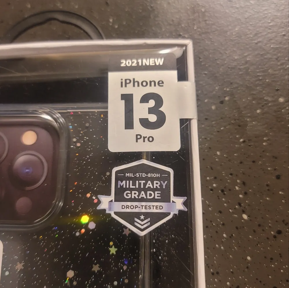 NWT! Switch Easy IPhone 13 Pro Starfield 3D Glitter Resin Case NEW - Image 3